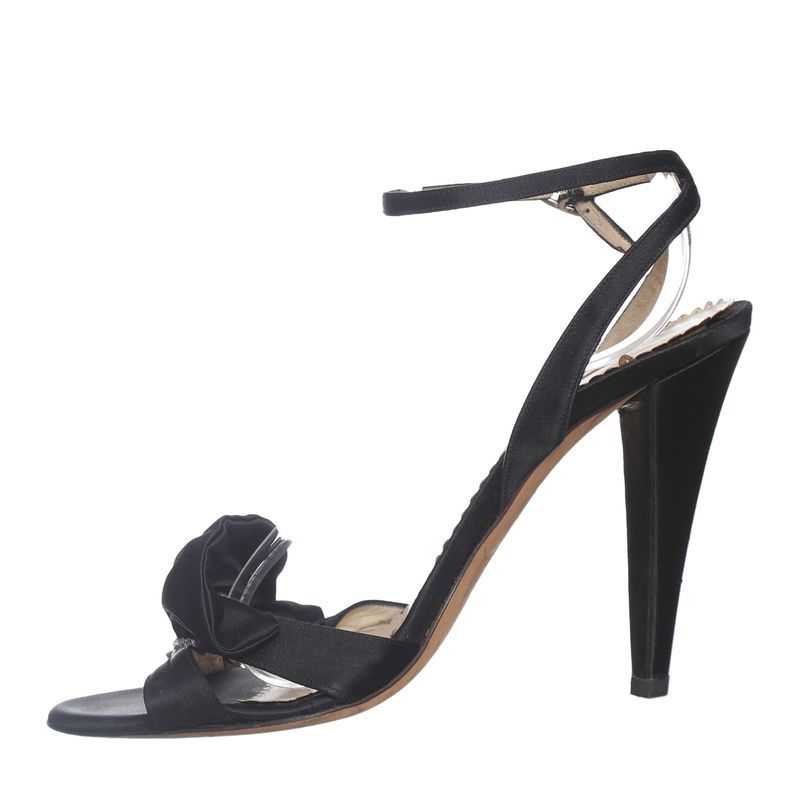 Sandalia-Oscar-de-la-Renta-Cetim-Preto-
