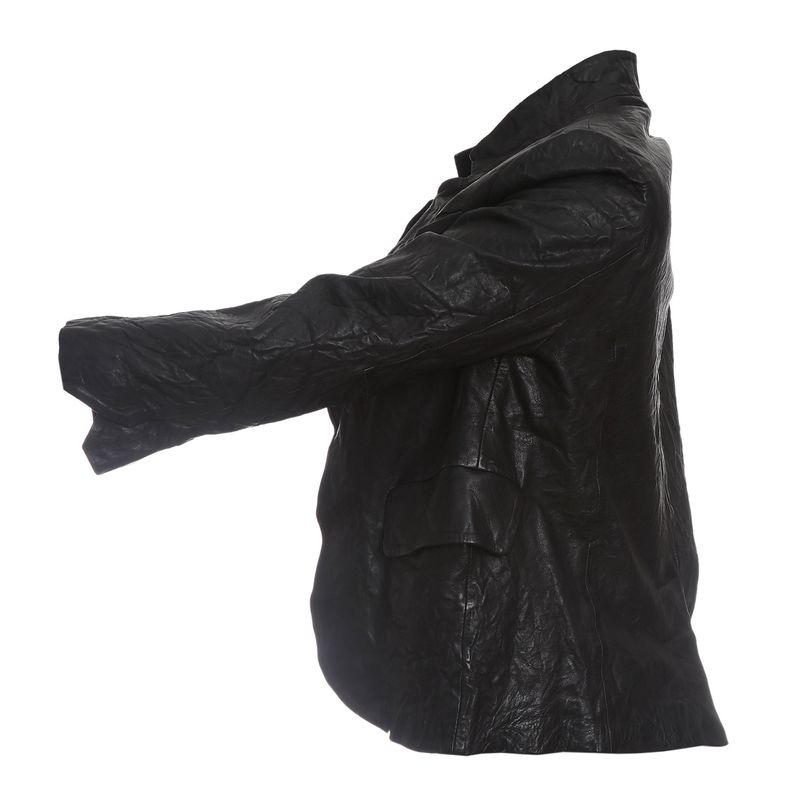 Blazer-Zadig---Voltaire-Couro-Preto
