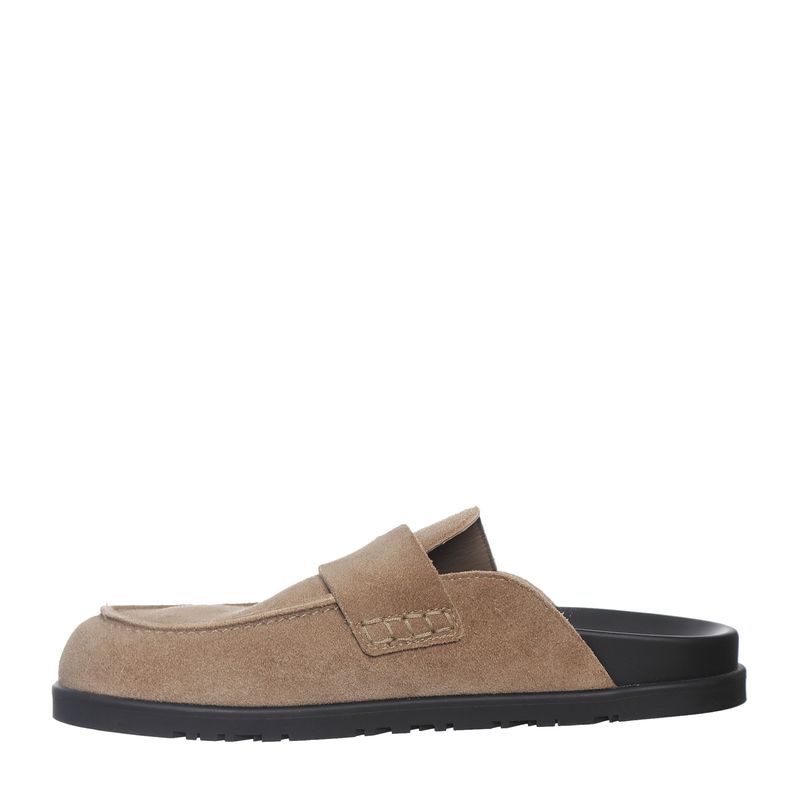 Sapato-Hermes-Mule-Go-Camurca-Bege