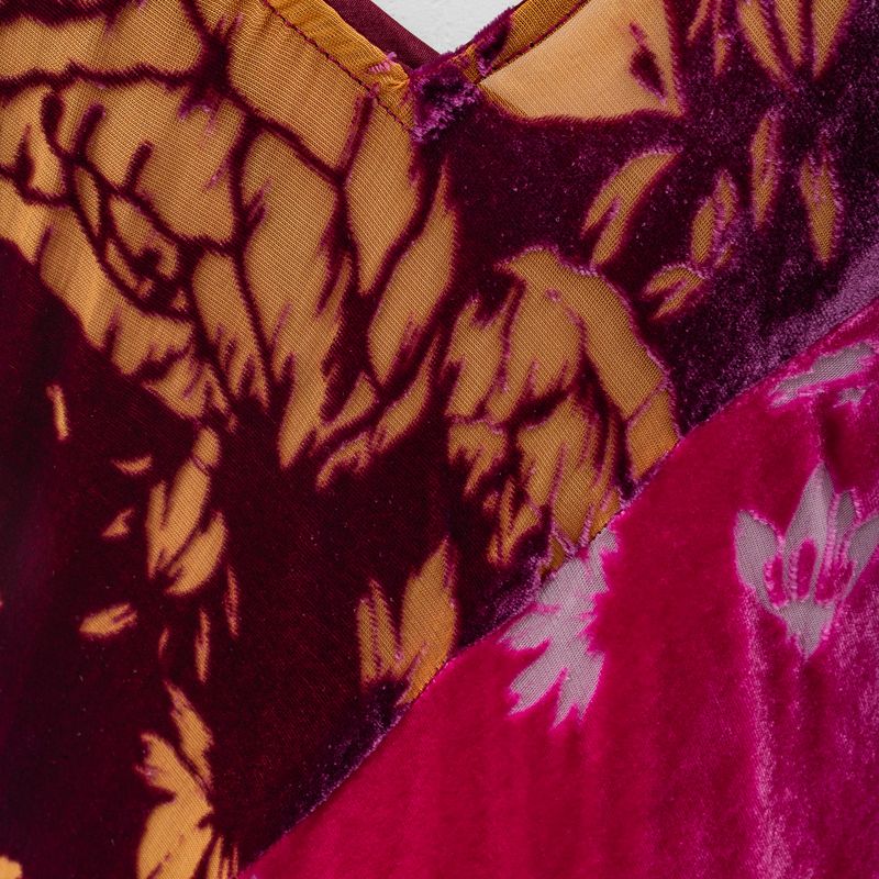 Vestido-Longo-Veludo-Estampado