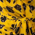 Vestido-Diane-Von-Furstenberg-Transpassado-Amarelo