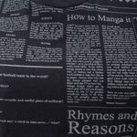 Camiseta-John-Gallliano-Estampa-Jornal-Preta-