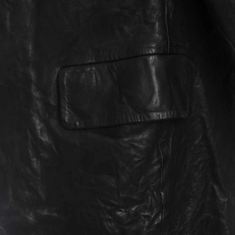 Blazer-Zadig---Voltaire-Couro-Preto