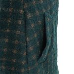 Vestido-Agilita-Xadrez-Verde-e-Dourado-