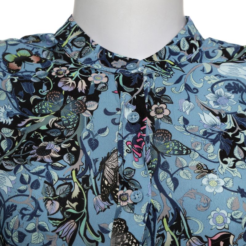 Vestido-Zadig---Voltaire-Estampado-Azul