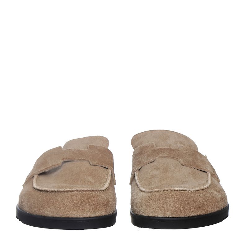 Sapato-Hermes-Mule-Go-Camurca-Bege