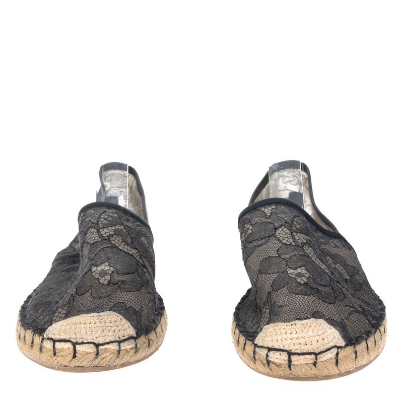 Espadrille-Valentino-Garavani-Renda-Preta-