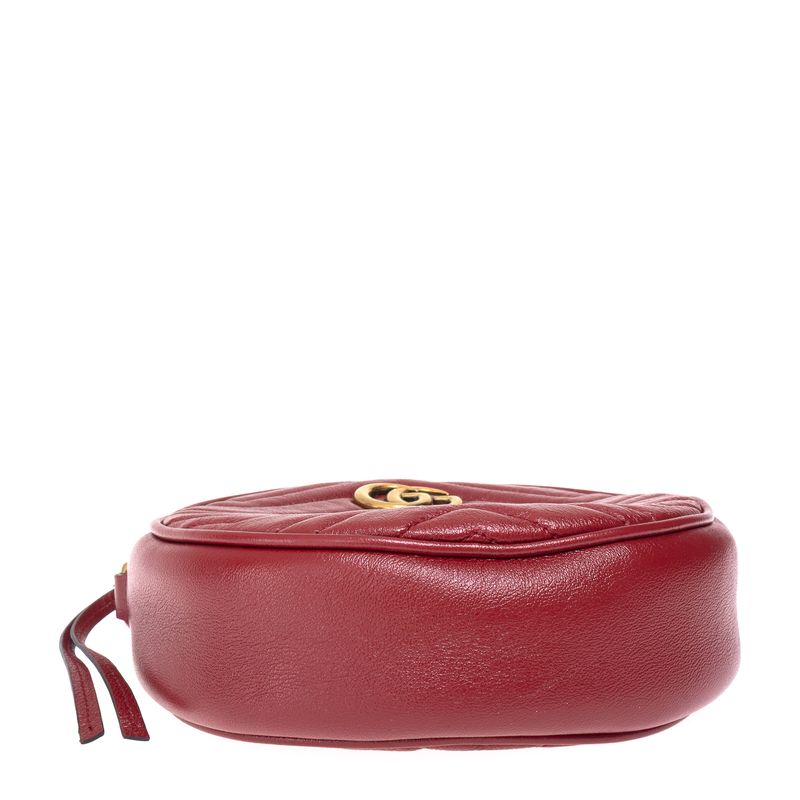 Bolsa-Gucci-GG-Marmont-Round-Vermelha-