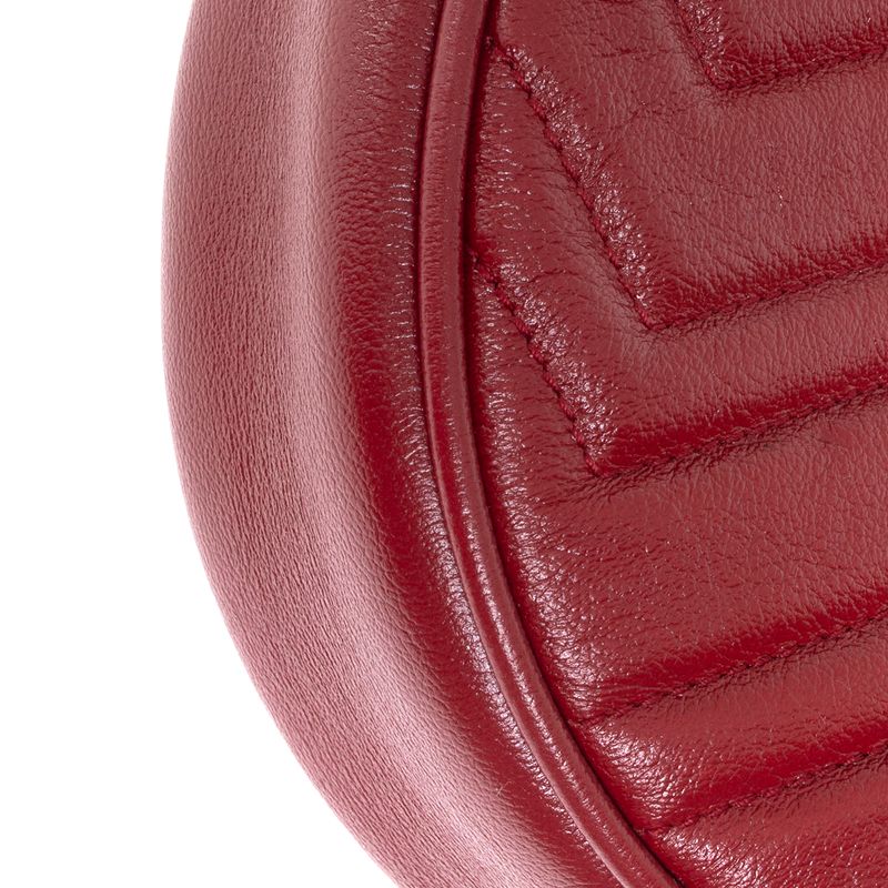Bolsa-Gucci-GG-Marmont-Round-Vermelha-