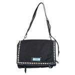 Bolsa-Prada-Etiquette-Studded-Nylon-Preta