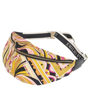 Bolsa Pucci Pochete Estampa Amarelo e Rosa