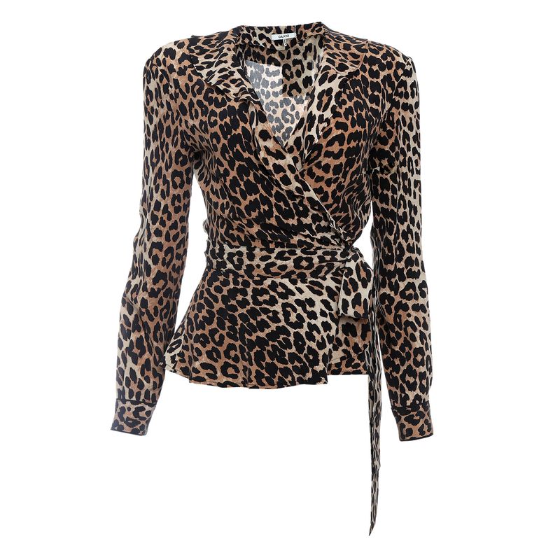 Blusa-Ganni-Seda-Animal-Print