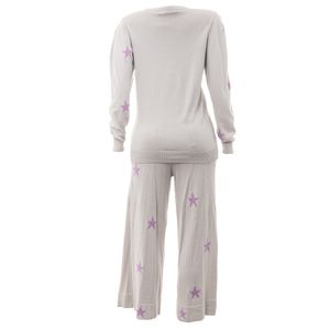 Conjunto Iorane Estrelas Cinza