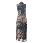 Vestido-Estampado-Tule-Marrom-e-Preto