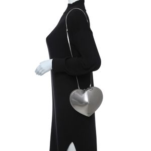 Bolsa Alaia Le Coeur Prateada