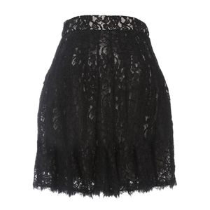 Saia Diane Von Furstenberg Renda Preta