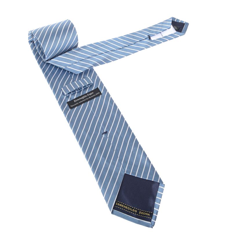 Gravata-Ermenegildo-Zegna-Listrado-Azul
