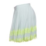 Saia-Ted-Baker-Plissada-com-Renda-Verde