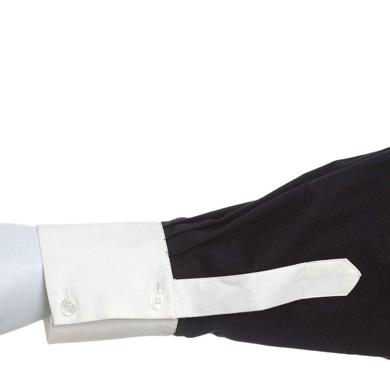 Vestido-NV-com-Cinto-Bicolor-Preto-e-Branco-