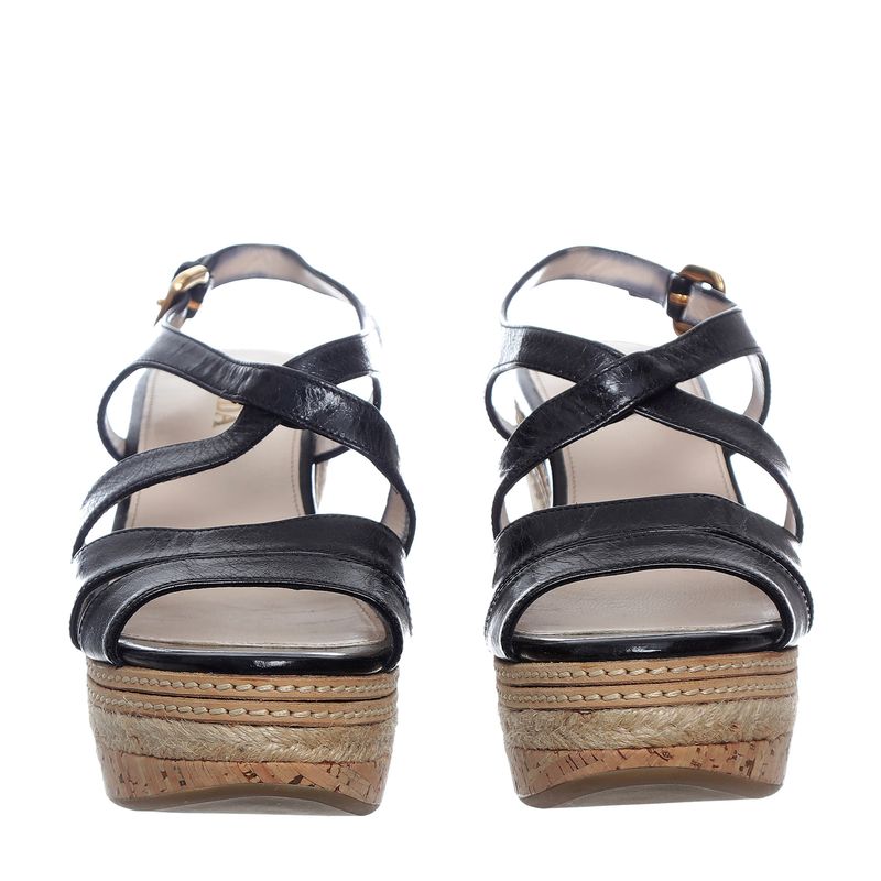 Sandalia-Prada-Anabela-Couro-Preto
