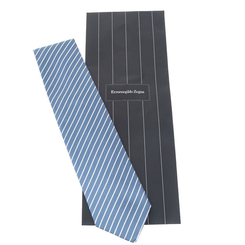 Gravata-Ermenegildo-Zegna-Listrado-Azul