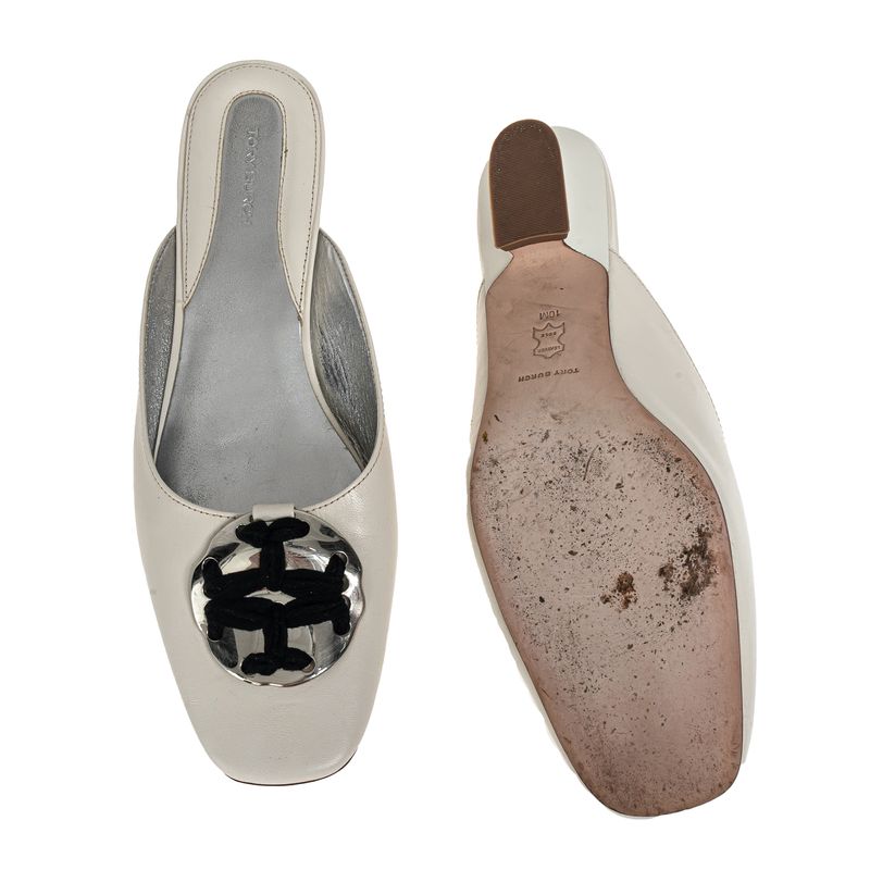 Sapato-Tory-Burch-Mule-Branco-