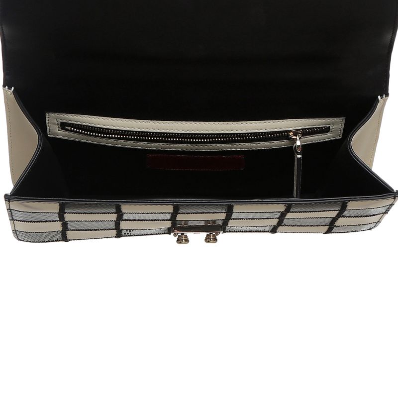 Bolsa-Valentino-Glam-Lock-Bordada-Preta-e-Branca