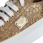 Tenis-Dolce---Gabbana-Texturizado-Dourado