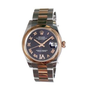Relógio Rolex Datejust 31 Aço e Ouro Rose