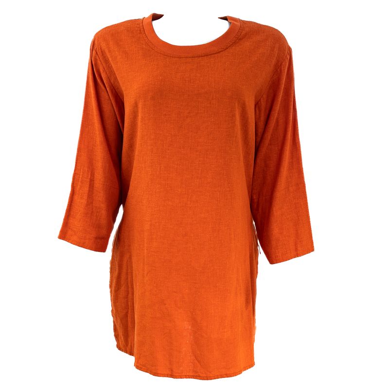 Camiseta-Cris-Barros-Longa-Laranja