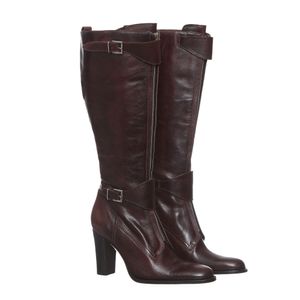 Bota Carlos Miele Cano Longo Marrom