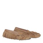 Mocassim-Tod-s-Franjas-em-Camurca-Bege