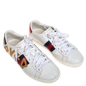 Tênis Gucci Ace Bordado Branco