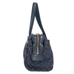 Bolsa-Louis-Vuitton-Vintage-Josephine-Mini-Lin-Azul-