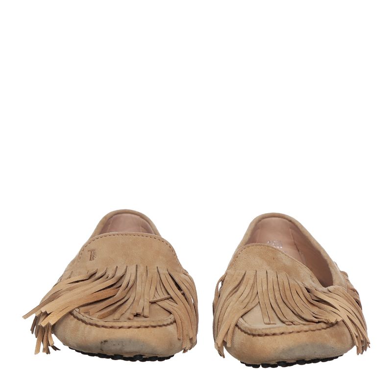 Mocassim-Tod-s-Franjas-em-Camurca-Bege