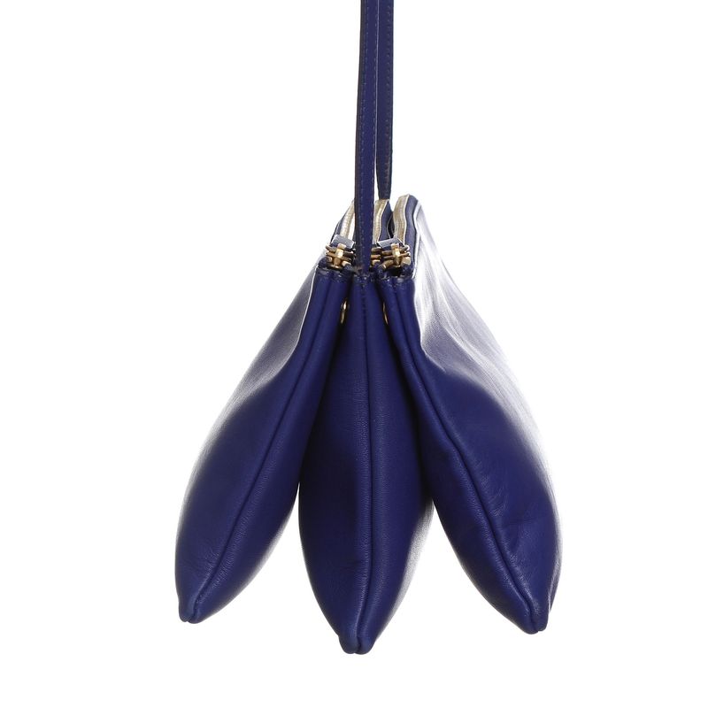 Bolsa-Celine-Trio-Couro-Azul