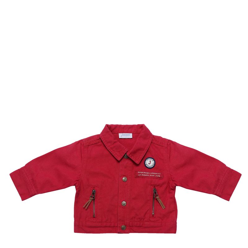 Jaqueta-Jacadi-Paris-Sarja-Vermelha-Infantil
