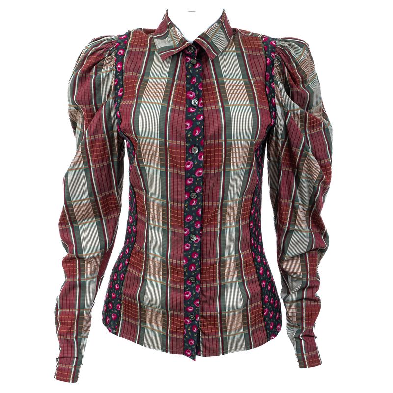 Camisa-Kenzo-Mix-de-Estampas-Colorida