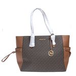Bolsa-Michael-Kors-Gylli-Tote-Monograma-Marrom