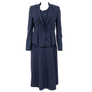 Conjunto Hugo Boss Risca de Giz Azul Marinho