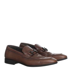 Sapato Social Salvatore Ferragamo Couro Marrom