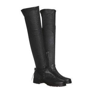 Bota Alexandre Birman Clarita Motorcycle Otk Preta