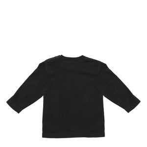 Blusa Burberry Estampada Preta Infantil