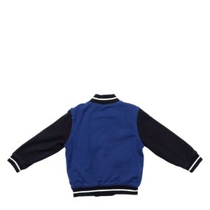 Jaqueta Petit Bateau Bicolor Azul Infantil