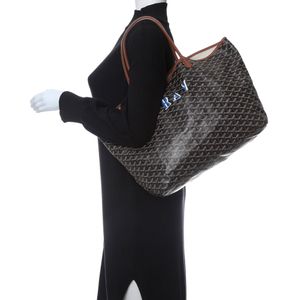 Bolsa Goyard St Louis GM Goyardine Preta