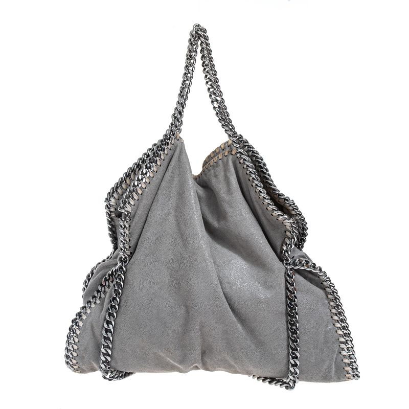 Bolsa-Stella-McCartney-Falabella-Mini-Cinza-
