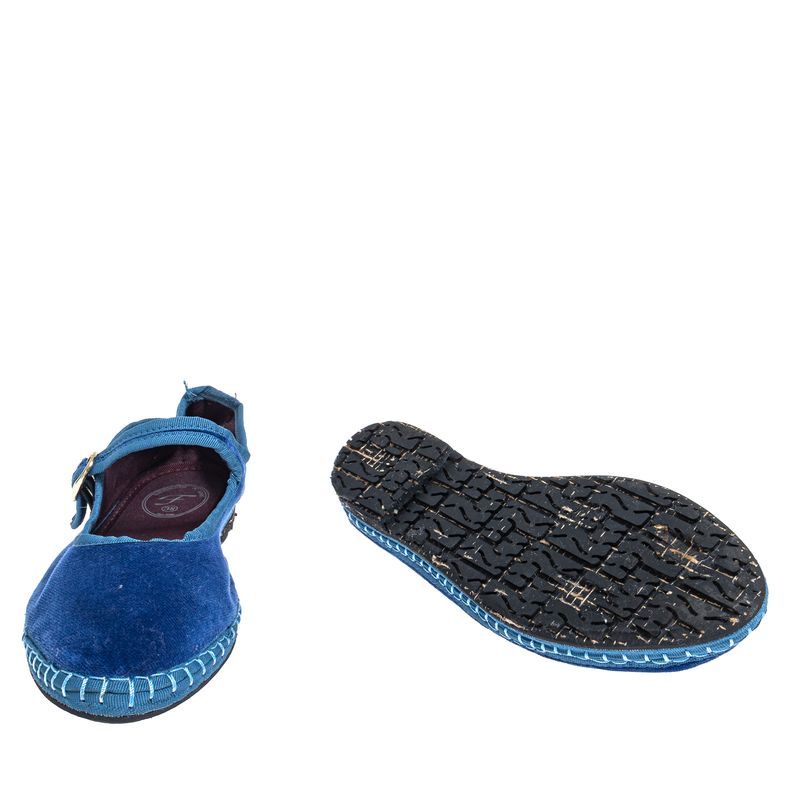 Sapatilha-Flabelus-Veludo-Azul-