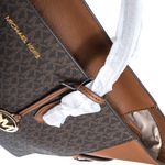 Bolsa-Michael-Kors-Gylli-Tote-Monograma-Marrom