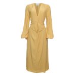 Vestido-Cris-Barros-Detalhe-Perola-Amarelo
