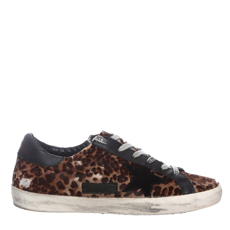 Tenis-Golden-Goose-Super-Star-Animal-Print